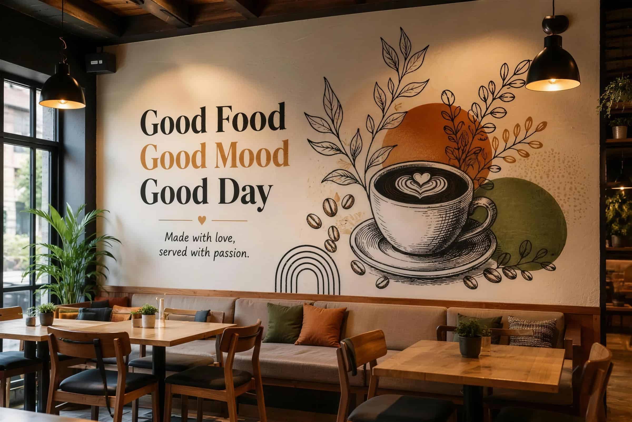 Cafe & Restaurant Wall